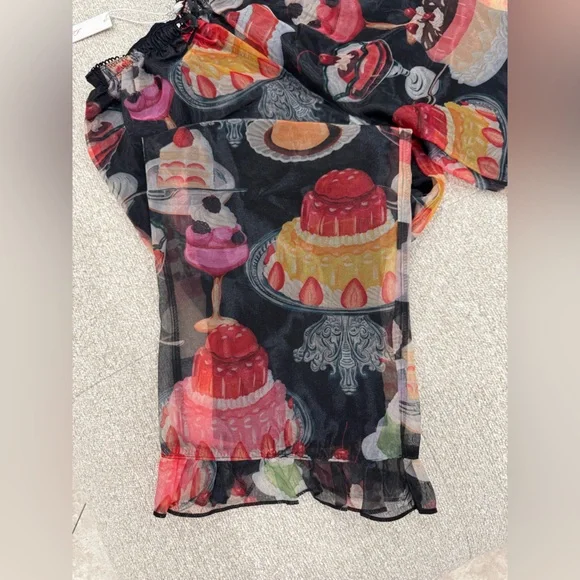 NEW WITH TAGS LIORA RUFFLE PANT - Picture 4 of 11